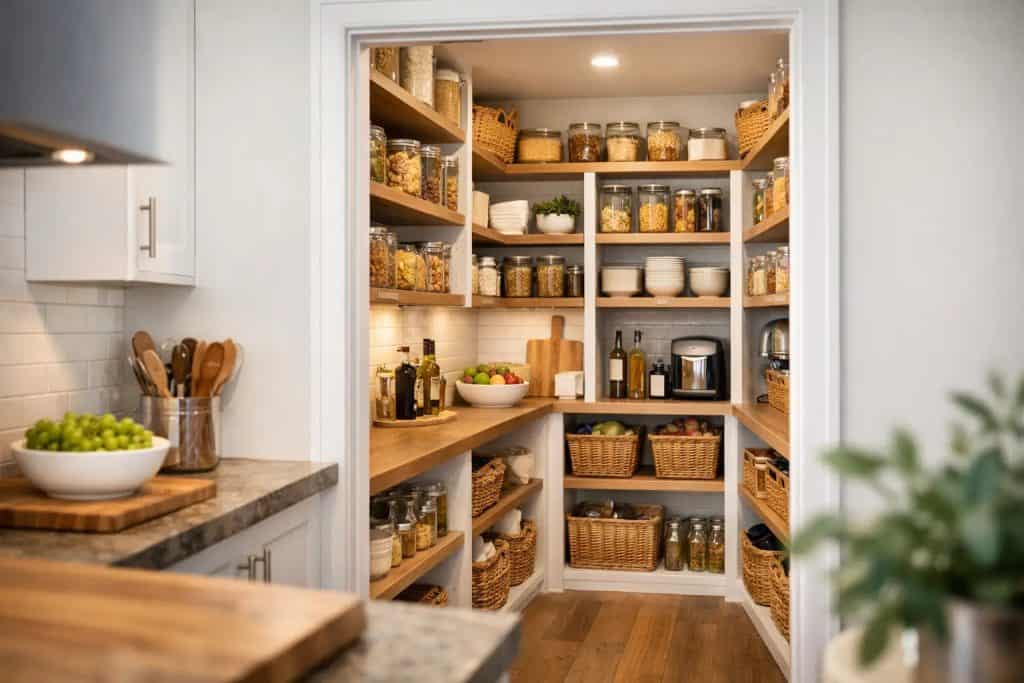 Practical Walk-In Pantry Ideas